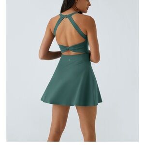 HALARA Backless Twisted Active Dress-Easy Peezy Edition Size:Small